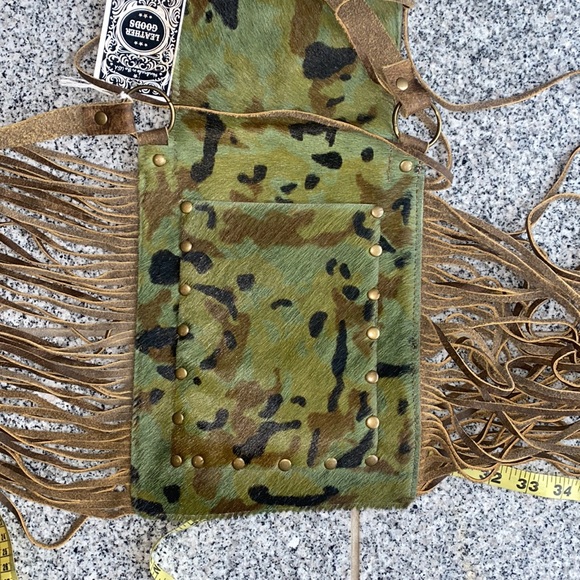 Leather Crossbody Bag - Picture 10 of 12